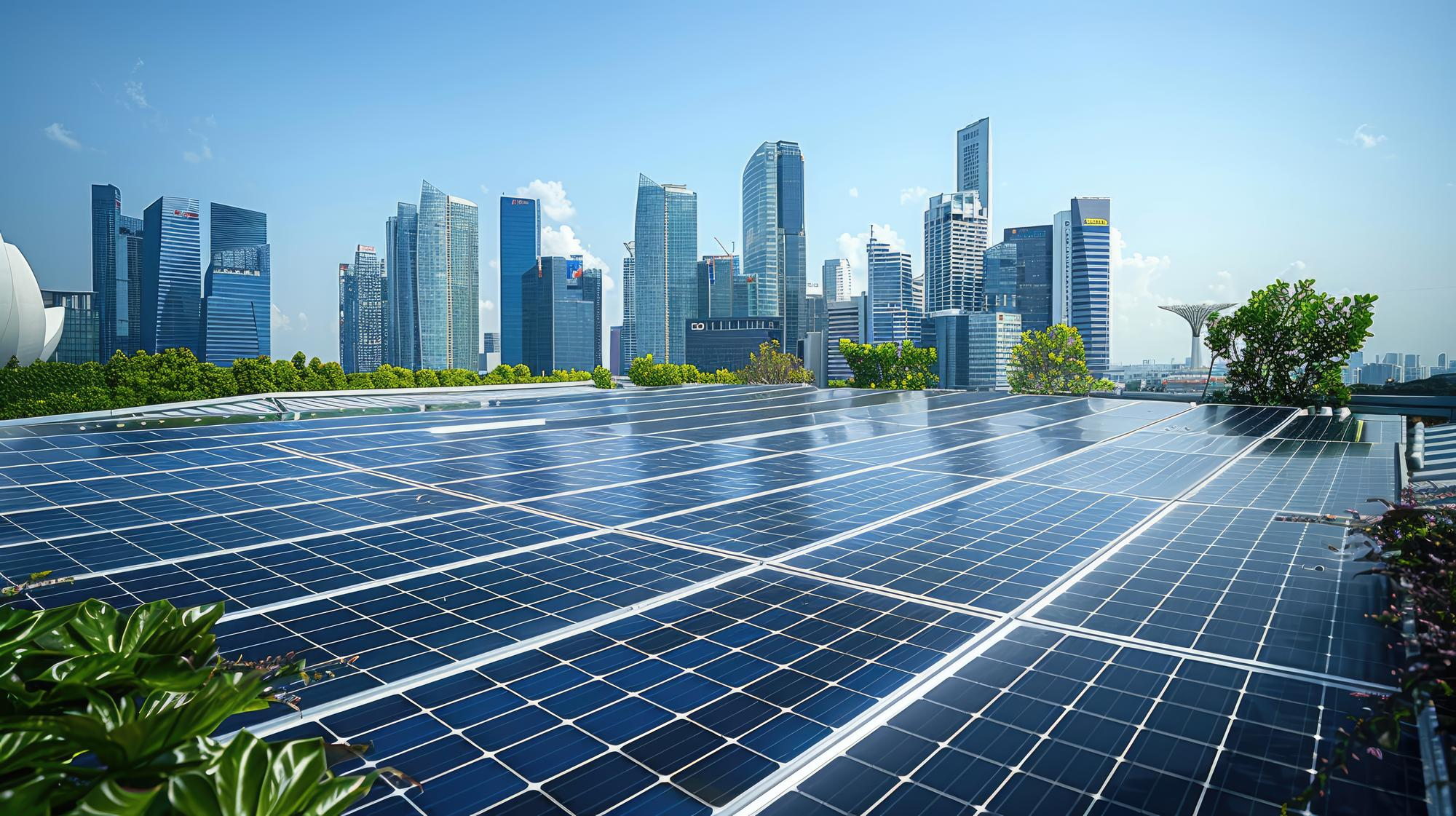 Singapore solar + storage